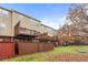 Townhouse with a deck and a fenced backyard at 4830 Payson Se Pl # 29, Atlanta, GA 30339