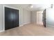 Light bedroom with hardwood floors and large closet at 6856 Womack Ct, Peachtree Corners, GA 30360