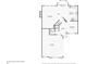 Floor plan of the main level of the house at 589 Lantern Wood Dr, Scottdale, GA 30079