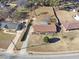 Aerial view showing house and surrounding properties at 747 Bethesda School Rd, Lawrenceville, GA 30044