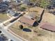 Aerial view of house, driveway, and street at 747 Bethesda School Rd, Lawrenceville, GA 30044