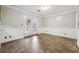 Dining room with tile floors and access to the backyard at 747 Bethesda School Rd, Lawrenceville, GA 30044