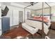 Bright bedroom featuring a king-size bed and a mounted TV at 967 Allegro Park, Marietta, GA 30067