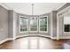 Breakfast nook with bay windows and hardwood floors at 2765 Arden Nw Rd, Atlanta, GA 30327