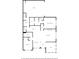 Floor plan detailing the layout of the first floor at 224 Orchards Cir, Woodstock, GA 30188