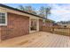 Deck with French doors leading to dining area at 2360 Beaver Creek Se Rd, Smyrna, GA 30080