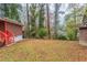 Large backyard with mature trees at 1962 Pine Oak Sw Dr, Atlanta, GA 30310