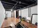 Unfinished basement area with laminate flooring at 1496 Meadowlark Dr, Decatur, GA 30032
