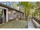 Private deck overlooking wooded area at 1496 Meadowlark Dr, Decatur, GA 30032