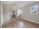 Bright living room featuring hardwood floors and vaulted ceilings at 1321 Mcclelland Ave, Atlanta, GA 30344