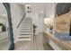 Bright entryway with hardwood floors and wooden console table at 315 Sammon Way, Lawrenceville, GA 30046