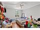 Cozy bedroom with double bed and window at 1324 Almont Sw Dr, Atlanta, GA 30310