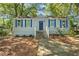 Newly painted light blue house with blue shutters at 1324 Almont Sw Dr, Atlanta, GA 30310