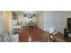 Dining area with hardwood floors and neutral decor at 1150 Collier Nw Rd # 4B, Atlanta, GA 30318