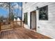 Spacious deck with wooden planks and a view of the backyard at 1930 Pinedale Nw Dr, Atlanta, GA 30314