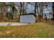 Detached shed in the backyard, offering extra storage space at 2116 Barge Sw Rd, Atlanta, GA 30331