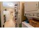 Stackable washer and dryer in a small laundry room at 1273 Branch Dr, Tucker, GA 30084