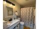 Modern bathroom with updated fixtures, shower/tub combo, and vanity at 3426 Treadwell Sw Cir, Atlanta, GA 30331