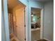 Hallway leading to a bedroom and bathroom at 3426 Treadwell Sw Cir, Atlanta, GA 30331