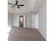 Spacious main bedroom with high ceilings and ensuite bathroom access at 1237 Wynford Woods Sw, Marietta, GA 30064