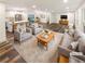 Open concept living room featuring hardwood floors and ample natural light at 522 Jo Ann Se Dr, Marietta, GA 30067