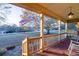 Front porch overlooking a grassy yard at 1526 N Cherokee N Rd, Social Circle, GA 30025