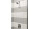 Modern shower with gray and white tile at 2327 Mason Dr # D23, Atlanta, GA 30316