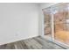 Dining area with sliding glass door leading to deck at 4051 Glenda Dr, College Park, GA 30337