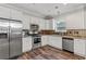 Modern kitchen with stainless steel appliances and granite countertops at 3462 Mount Zion Rd, Stockbridge, GA 30281