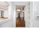 Hallway view into a spacious room with hardwood floors at 1112 Delaware Se Ave, Atlanta, GA 30316