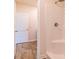 Clean and modern shower with neutral walls at 311 Bianca Way, Mcdonough, GA 30253