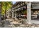 Virginia Highland streetscape with shops and outdoor seating at 542 Orme Ne Cir, Atlanta, GA 30306