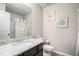 Bathroom with granite countertop, toilet, and shower at 440 Mulberry Se Row, Atlanta, GA 30354