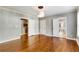 Spacious bedroom with hardwood floors and access to the bathroom at 605 Moreland Se Ave, Atlanta, GA 30316