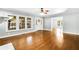 Living room with polished hardwood floors and abundant natural light at 605 Moreland Se Ave, Atlanta, GA 30316