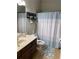 Clean bathroom featuring a shower/tub combination, vanity, and toilet at 1880 Hays Farm Walk, Marietta, GA 30064