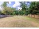 Private backyard with fenced perimeter at 48 Rogers Se St, Atlanta, GA 30317