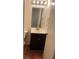 Bathroom with vanity, mirror, and toilet at 2705 Greystone Pl, Austell, GA 30106