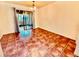 Bright dining room with tile floors and sliding glass doors to patio at 2705 Greystone Pl, Austell, GA 30106