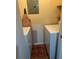 Laundry room with side-by-side washer and dryer at 2705 Greystone Pl, Austell, GA 30106