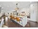 Spacious kitchen featuring granite countertops and modern appliances at 7008 Senaca Ct, Roswell, GA 30076