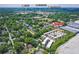 Aerial view showing home's location near parks and city at 966 Moda Dr, Atlanta, GA 30316