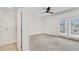 Clean bathroom with walk-in shower and modern vanity at 966 Moda Dr, Atlanta, GA 30316
