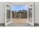 Private deck overlooking the community at 966 Moda Dr, Atlanta, GA 30316
