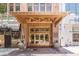 Ornate golden entrance with grand double doors to the William-Oliver Building at 32 Peachtree Nw St # 1106, Atlanta, GA 30303