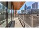 Urban balcony view showcasing the city skyline at 775 Juniper Ne St # 619, Atlanta, GA 30308