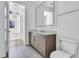 Bathroom with a single vanity and toilet at 775 Juniper Ne St # 619, Atlanta, GA 30308