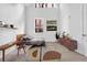 Well-lit bedroom with hardwood floors and a modern aesthetic at 775 Juniper Ne St # 619, Atlanta, GA 30308