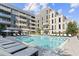 Inviting outdoor pool with plenty of lounge chairs for relaxation at 775 Juniper Ne St # 619, Atlanta, GA 30308