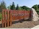 Westside Park entrance sign welcomes visitors at 1561 Layton Lane Nw Dr # 21, Atlanta, GA 30318